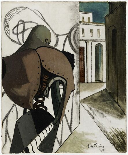 Giorgio de Chirico, ‘Les contrariétés du penseur (The Vexations of the Thinker)’, 1915