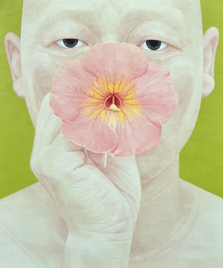 Byen Ungpil, ‘Selfportrait as someone- Chinese trumpet creeper’, 2016