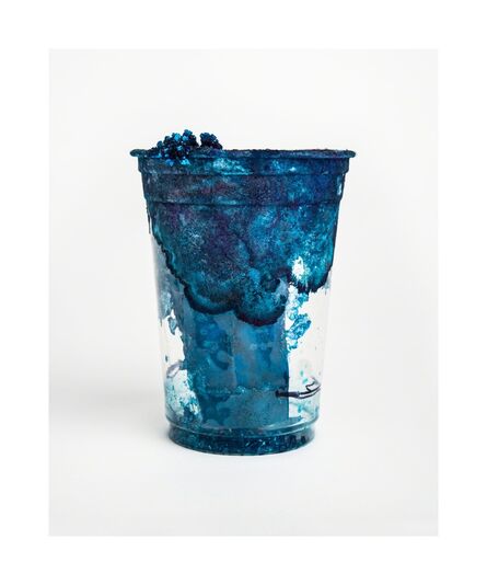Liz Hickok, ‘Sets and Tests (blue cup, back)’, 2014