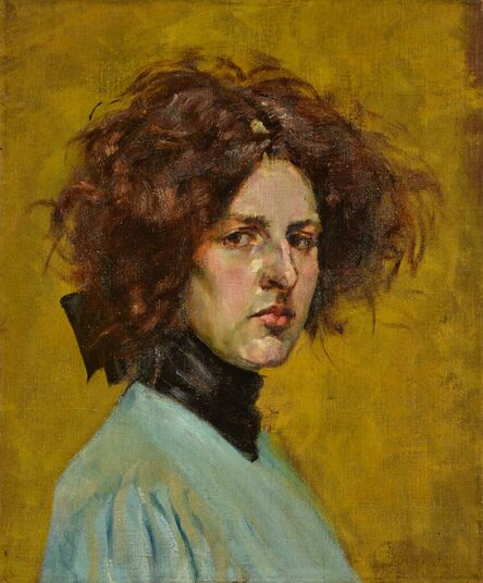 Augustus John, ‘Portrait of Vita Sackville-West (recto); Unfinished Portrait of Violet Trefusis (verso)’, 1919
