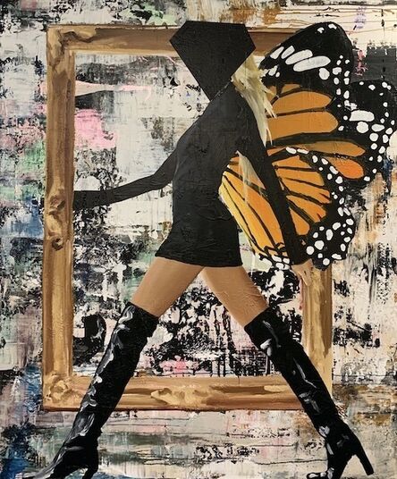 Daniel Maltzman, ‘Butterfly Art Thief’, 2022