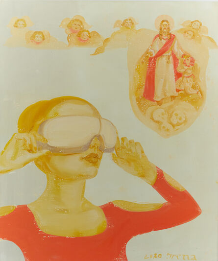 Irina Krause, ‘Girl in red’, 2020