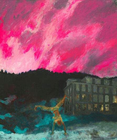 Jamie Wyeth, ‘Sunrise-Cartwheel - Eighteenth in a Suite of Untoward Occurrences on Monhegan Island’, 2023