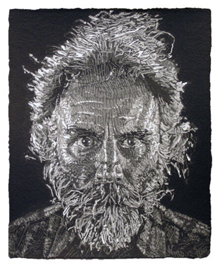Chuck Close, ‘Lucas/Paper Pulp’, 2006