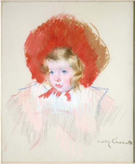 Mary Cassatt, ‘Child with Red Hat’, ca. 1904