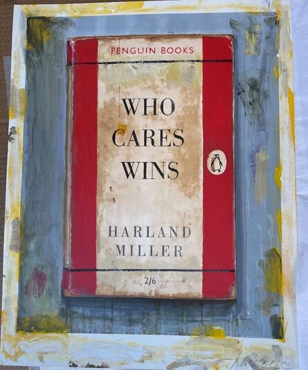 Harland Miller, ‘Who Cares Wins’, 2022