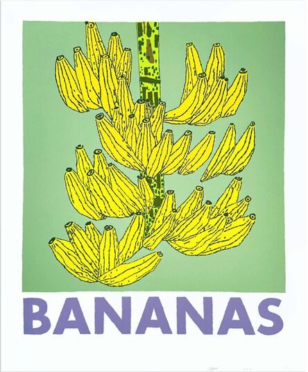 Jonas Wood, ‘Bananas, for Printed Matter’, 2021