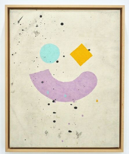 Nate Lowman, ‘ Untitled (Smiley Face Painting)’, 2008