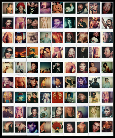 Christopher Makos, ‘Portraits of an Era, Polaroid Collage #1  (81 Portraits)’, 1975-1984