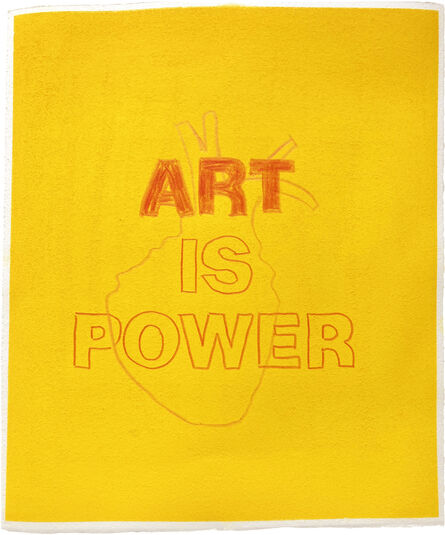 Elle-Mie Ejdrup Hansen, ‘ART is power - heart (7)’, 2020