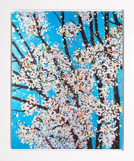Damien Hirst, ‘The Virtues 'Justice', Limited Edition 'Cherry Blossom' Landscape’, 2021