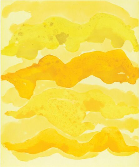 Mary Heilmann, ‘Yellow Lineup’, 2017