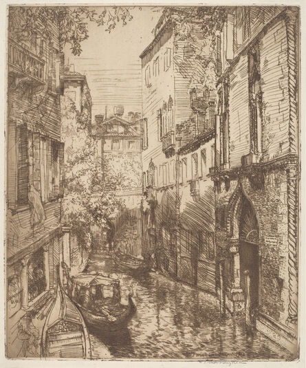 Donald Shaw MacLaughlan, ‘Rio delle Verona, Venice’, 1912