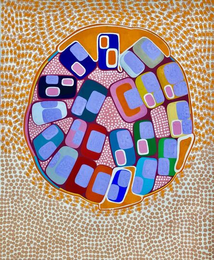 Carol John, ‘Colorful Oil Painting: 'Untitled'’, 2022