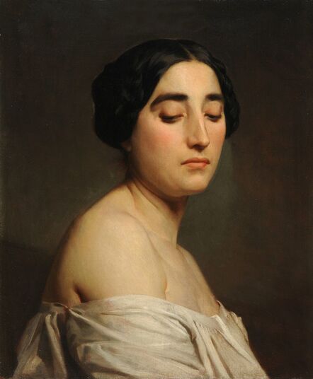 William-Adolphe Bouguereau, ‘Disdain’, 1850