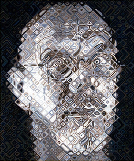 Chuck Close, ‘Self-Portrait Woodcut’, 2007