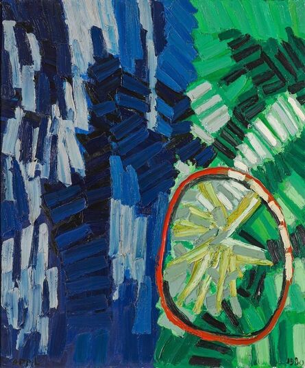 Karel Appel, ‘Landscape with Wheel’, 1980
