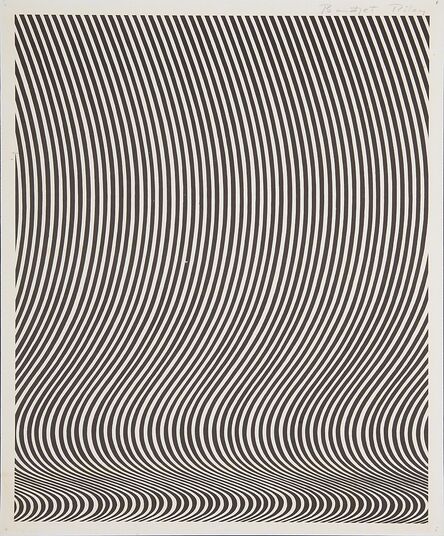 Bridget Riley, ‘Untitled (New York: Robert Feigen Gallery)’, 1965