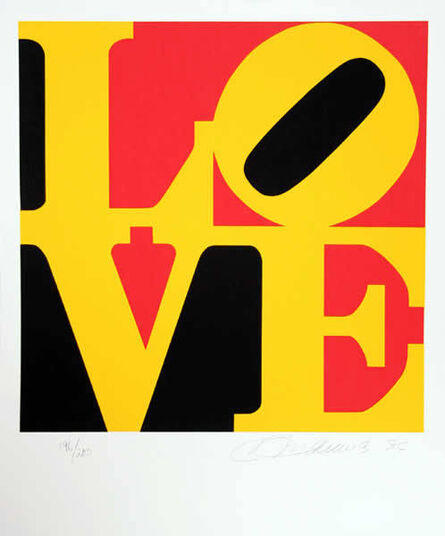 Robert Indiana, ‘The Book of Love #9’, 1991