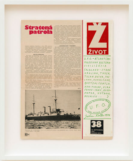Július Koller, ‘Untitled (Magazine)’, 1974