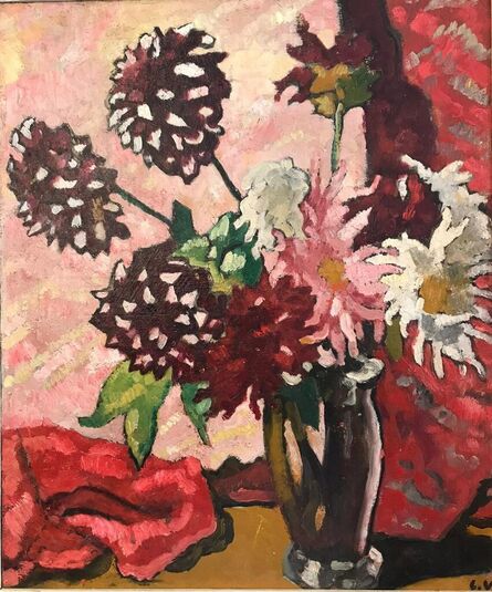 Louis Valtat, ‘Bouquet de dahlias’, 1940