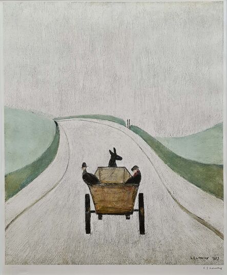Laurence Stephen Lowry, ‘The Cart’, 1887-1976