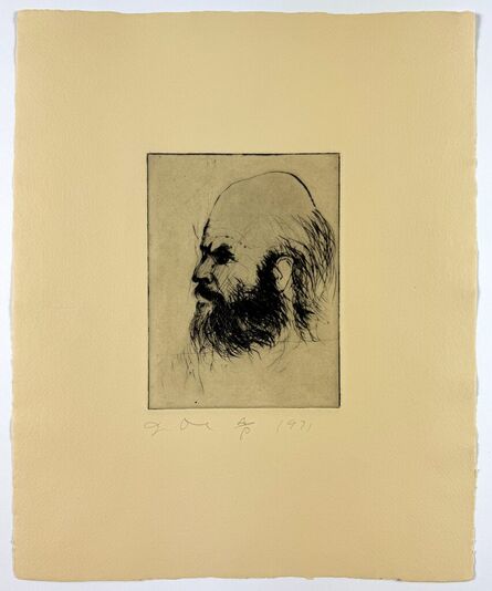 Jim Dine, ‘Self Portrait (from Self Portraits portfolio 1971)’, 1971