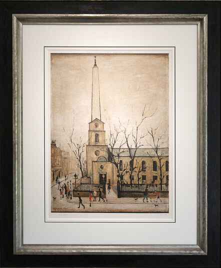 Laurence Stephen Lowry, ‘St. Luke's Church, Old Street, London’, 1934-1976