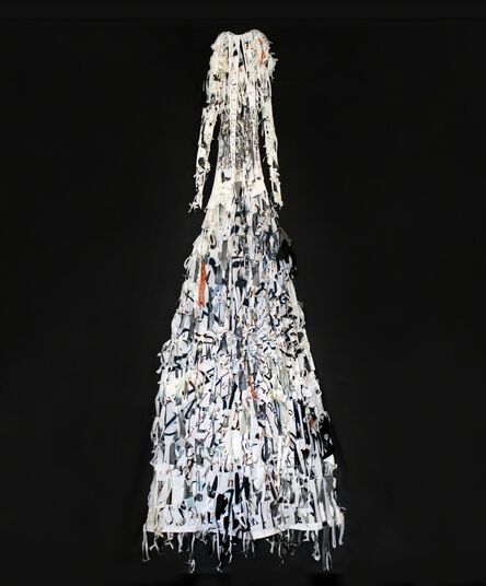 Lesley Dill, ‘White Dress’, 2008
