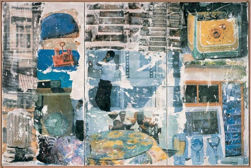 Robert Rauschenberg, ‘On Hold (Arcadian Retreat)’, 1996, Fresco in artist's frame, Robert Rauschenberg Foundation