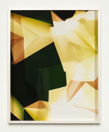 Walead Beshty, ‘Three Sided Picture (YBR), January 6, 2007, Santa Clarita, California, Fuji Crystal Archive Type C’, 2020