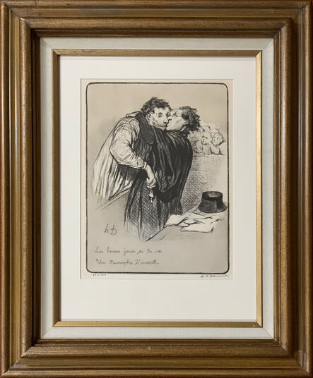Honoré Daumier, ‘Un Triomphe d’Avocat’, 1845