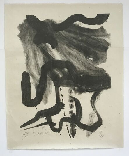 Willem de Kooning, ‘Woman with Corset and Long Hair’, 1971