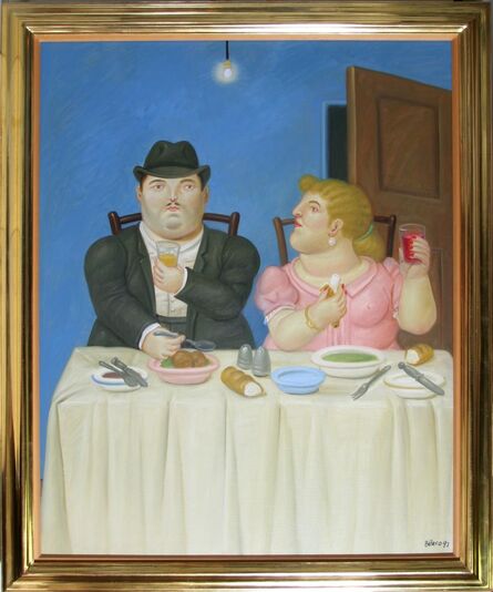 Fernando Botero, ‘The Dinner’, 1992