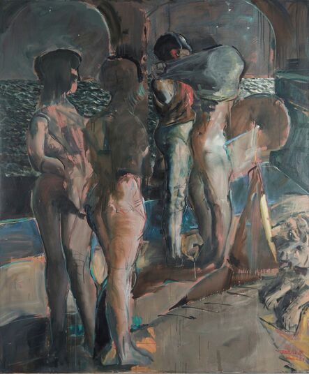 Armando Morales, ‘Bañistas’, 1987