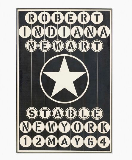 Robert Indiana, ‘New Art, Stable New York’, 1964