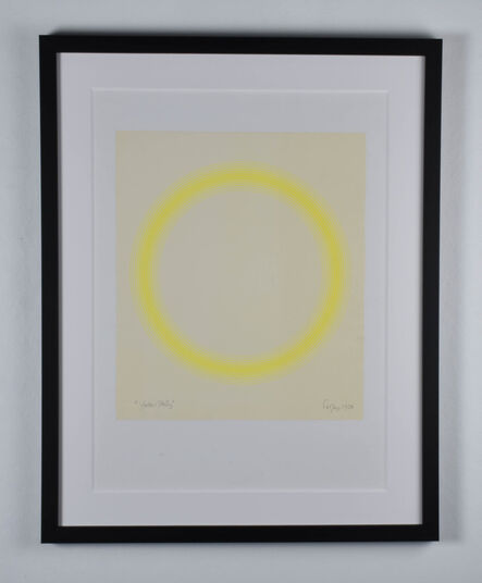 Peter Sedgley, ‘Yellow Study’, 1968