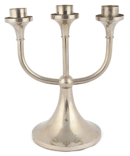Unknown Artist, ‘Nickel-plated metal Candle Holder’, 1920s