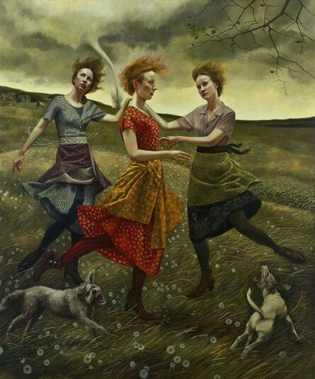 Andrea Kowch, ‘Whirlwind - 1st Limited Edition Framed Hand Signed Print’, 2019