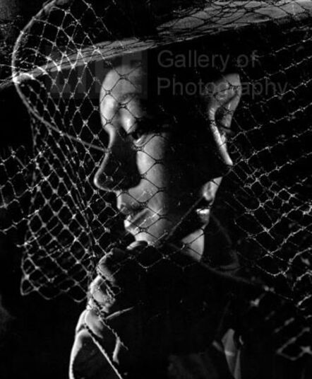 Gjon Mili, ‘Double Exposure of Models Wearing Hat with Heavy Face Veil’, 1946