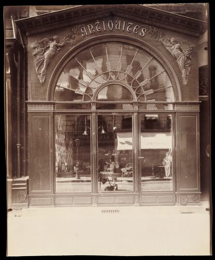 Eugène Atget, ‘Vieille Empire, 21 Faubourg St. Honor‚ (Antique Store, rue du Faubourg-Saint-Honor‚)’, 1902