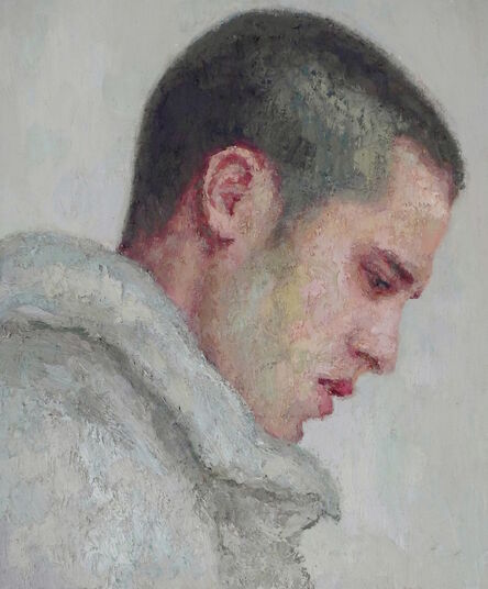 Dror Yisrael Hemed, ‘Young Man with Grey Coat’, 2017