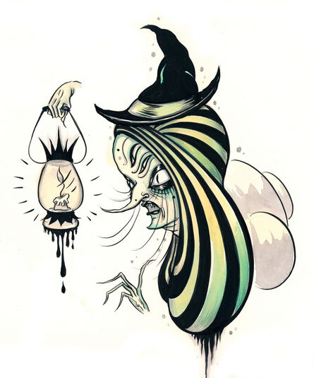 Camille Rose Garcia, ‘Wicked Witch With Lantern’, 2011