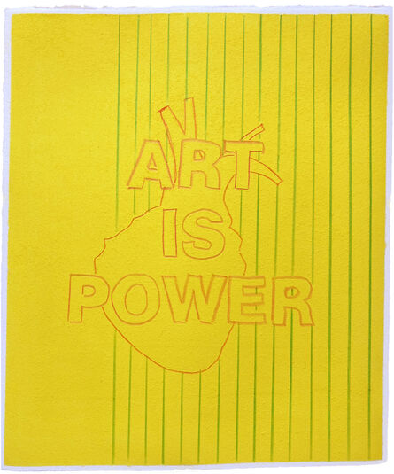 Elle-Mie Ejdrup Hansen, ‘ART is power - heart (9)’, 2020