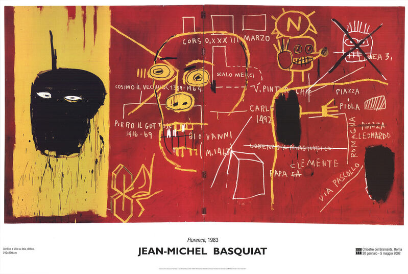 Jean-Michel Basquiat, ‘Florence’, 2002, Ephemera or Merchandise, Offset Lithograph, ArtWise