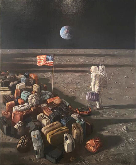 Cristobal Toral, ‘Equipaje en la Luna’, 2022