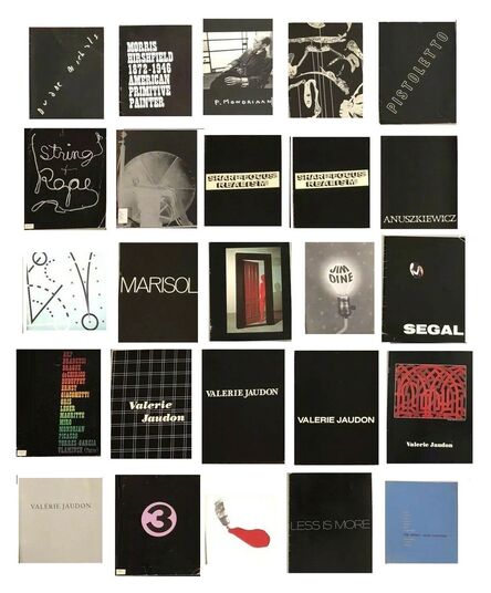 Arman, ‘(25) Exhibition Catalogues, 1961-91, Sidney Janis Gallery NYC.’, 1961-91