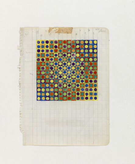 Julio Le Parc, ‘jet couleur n° 2 (Color Project n° 2)’, 1959