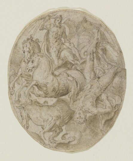 Frans Floris I, ‘The Fall of Phaeton’, ca. 1555
