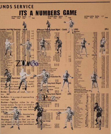 Godfried Donkor, ‘IT’S A NUMBERS GAME V’, 2019